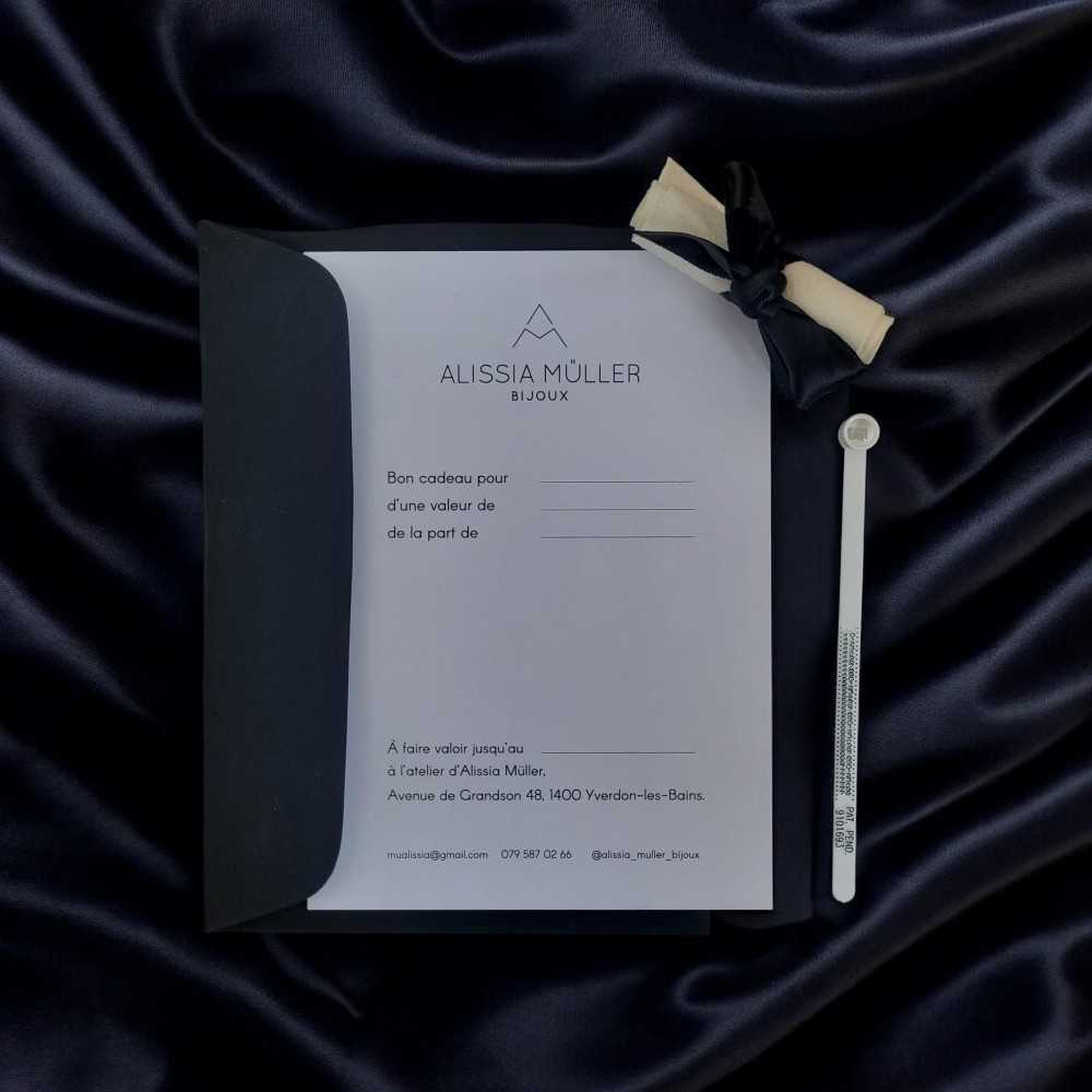 Bon cadeau à offrir en toute occasion, bijoux artisanaux pour hommes et femmes suisse