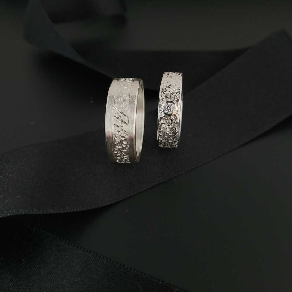 Alliances sur mesure en argent 925