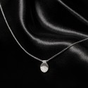 Collier en argent 925, collection Aphaïa, bijou unisexe, création unique artisanale suisse